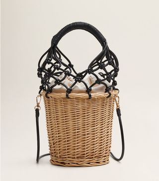 Mango + Bamboo Basket Bag