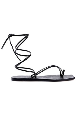 Rick Owens + Tangle II Leather Sandals