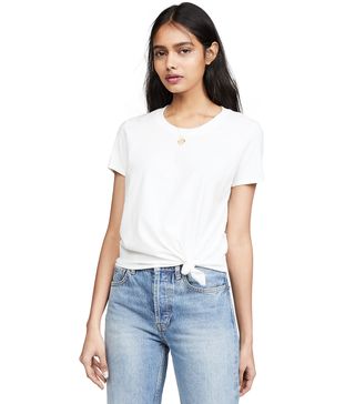 Madewell + Knot Front Tee