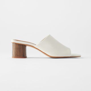 Zara + Wooden Heel Mules
