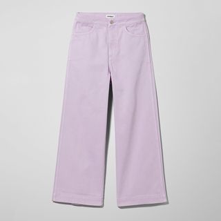Weekday + Lilac Jeans