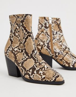 Public Desire + Charlie Snake Western Boots