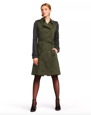 Altuzarra for Target + Long Sleeve Front Button-Down Trench Coat