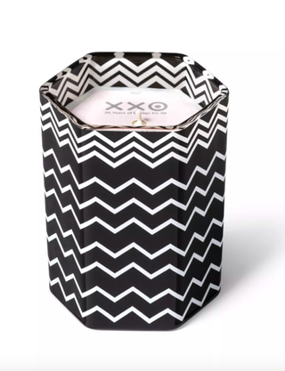 Missoni for Target + Black and White Zig Zag Glass Jar Candle Amberwood Jasmine