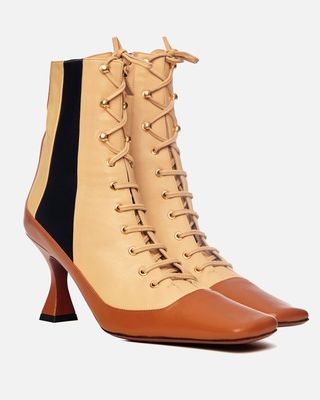 Manu Atelier + Duck Lace-Up Boots
