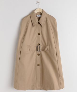 & Other Stories + Belted Trench Cape
