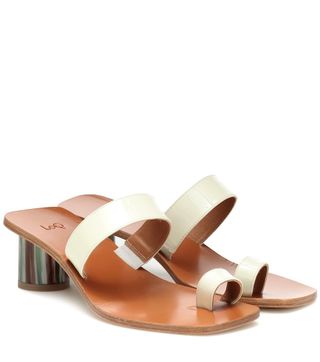 Loq + Tere Patent Leather Sandals