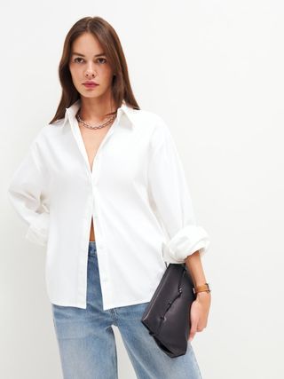 Reformation + Andy Oversized Shirt