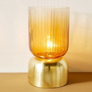 Anthropologie + Uma Fluted Glass Lamp