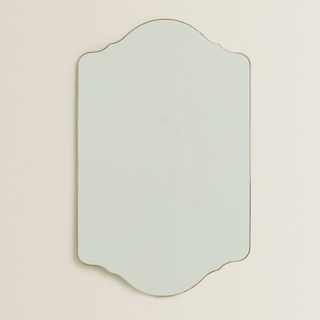 Zara Home + Symmetrical Gold Frame Mirror