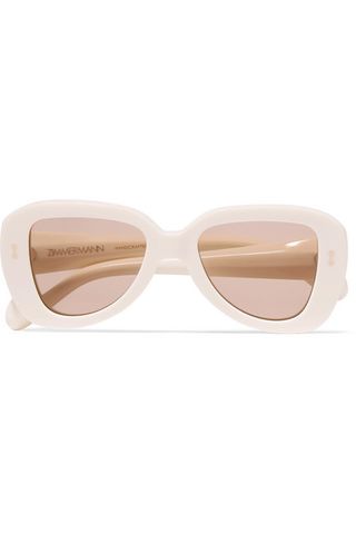 Zimmermann + Juno D-Frame Acetate Sunglasses