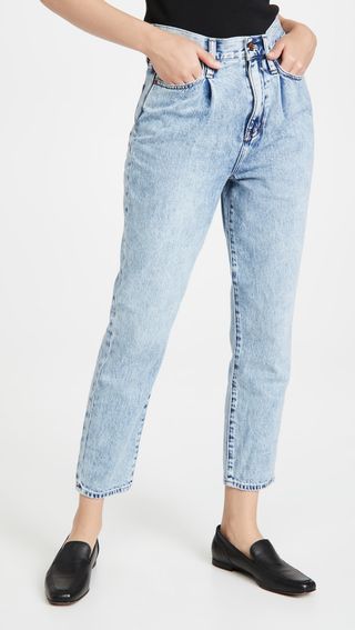 Madewell + Mom Jeans With Pleats