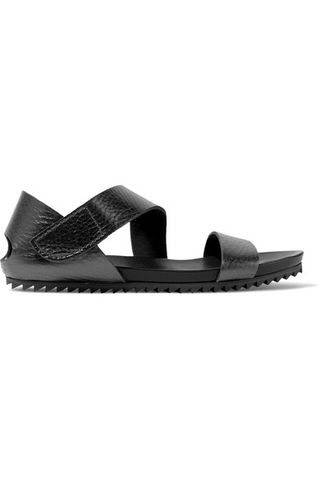 Pedro Garcia + Jo Textured-Leather Sandals