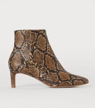 H&M + Pointed Ankle Boots
