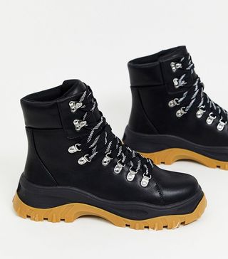 Monki + High Top Hiking Boots