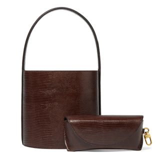 Staud + Bisset Leather-Effect Bag