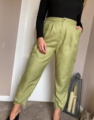 Missguided + Balloon Utility Pants