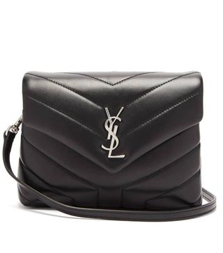 Saint Laurent + Lou Lou Mini Leather Crossbody Bag