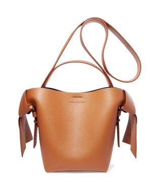 Acne Studios + Musubi Mini Knotted Leather Shoulder Bag