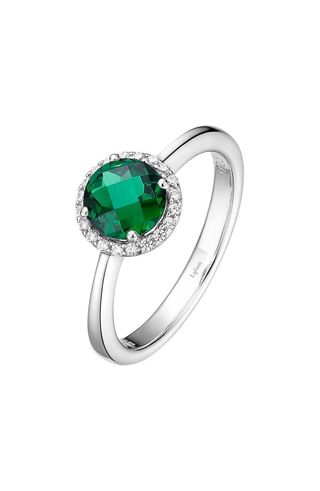 Lafonn + Birthstone Halo Ring