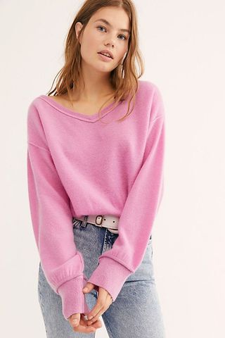 Free People + Love Like This Cashmere Pullover