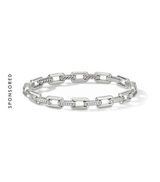 David Yurman + Stax Link Bracelet with Diamonds
