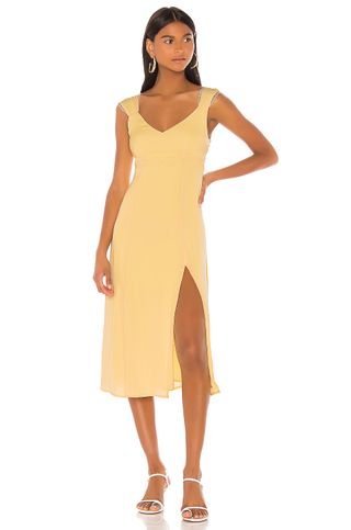 LPA + Giovanna Dress in Yellow