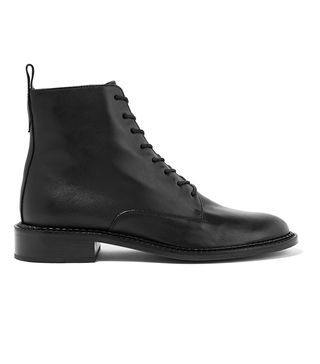 Vince + Cabria Leather Ankle Boots