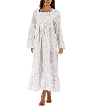The 1 for U + 100% Cotton Victorian Style Nightdress With Pockets