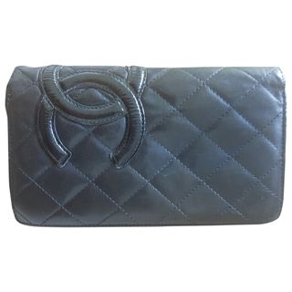 Chanel + Cambon Leather Purse