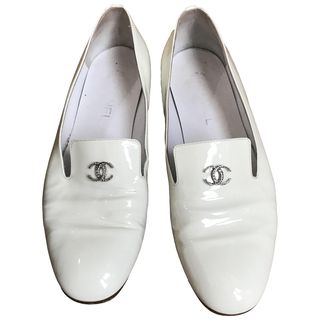 Chanel + Patent Leather Flats
