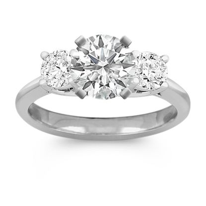 The 21 Most Stunning Three-Stone Engagement Rings | Who What Wear