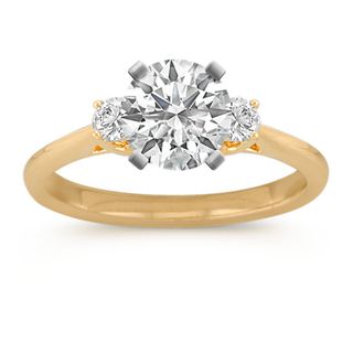 Shane Co. + Classic Three-Stone Engagement Ring
