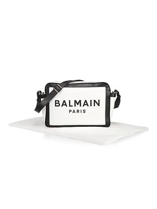 Balmain + Logo Diaper Bag
