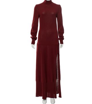 Jacquemus + Long Sleeve Maxi Dress