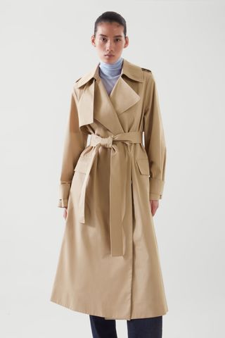 COS + Belted Trench Coat