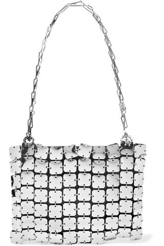 Paco Rabanne + Square 1969 Chainmail and Leather Shoulder Bag