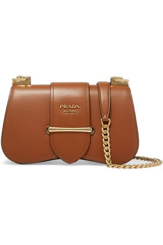 Prada + Sidonie Medium Leather Shoulder Bag