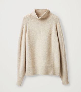 COS + Relaxed Textured Wool Jumper