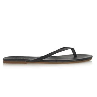 Tkees + Lily Matte-Leather Flip Flops