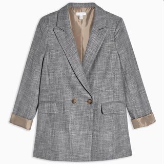 Topshop + Double-Breasted Blazer