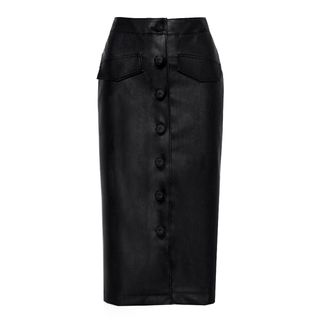 Pixie Market + Viviana Vegan Leather Skirt
