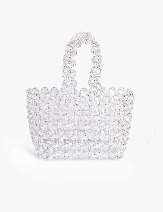 Pixie Market + Transparent Bead Bag