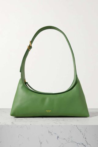 Oroton + Cinder Baguette Leather Shoulder Bag