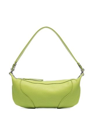 By Far + Leather Bag in Green