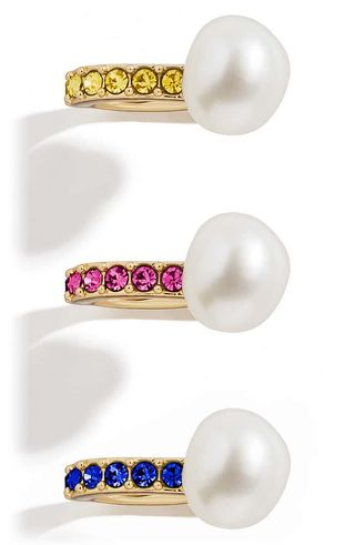 BAUBLEBAR + 3-Pack Pearl Ear Cuffs