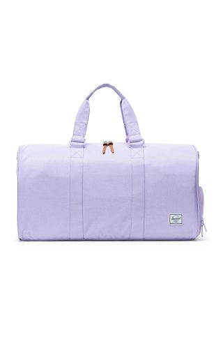 Herschel Supply Co. + Novel Mid Volume in Lavendula Crosshatch