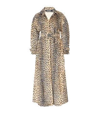 Jacquemus + Belted Printed Cotton and Linen-Blend Trench Coat