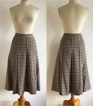 Aquascutum + Vintage Skirt