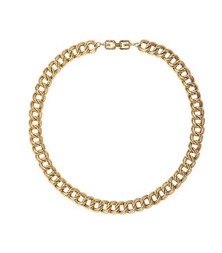 Susan Caplan Vintage + 1980s Vintage Givenchy Double Chain Link Necklace